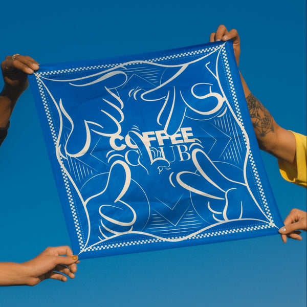 COFFEE CLUB BASIC BANDANNA