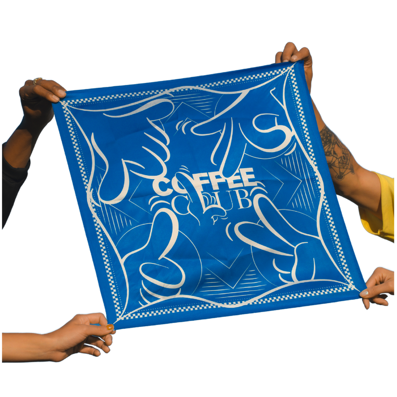 COFFEE CLUB BASIC BANDANNA