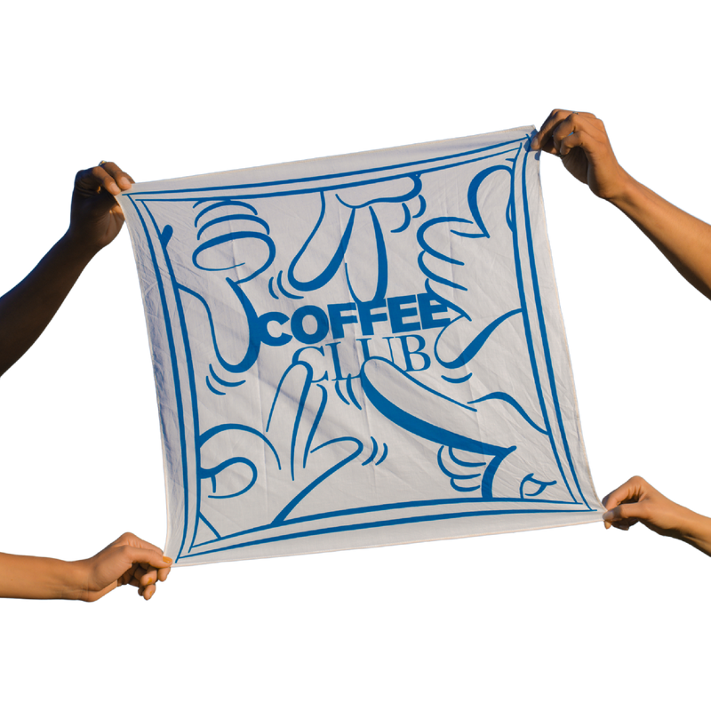 COFFEE CLUB BASIC BANDANNA