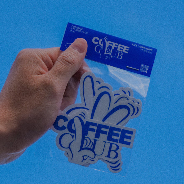 COFFEE CLUB CREATIVE STICKER PACK Vol.1